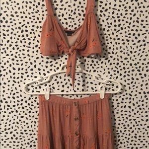 AE Floral Two Piece Set